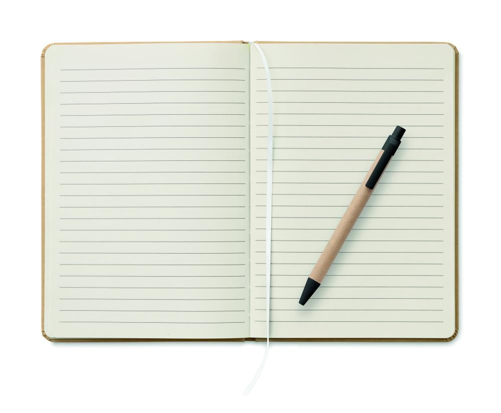 Libreta A5 en cartón reciclado