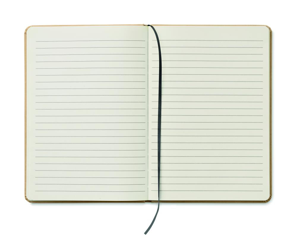 Libreta A5 en cartón reciclado