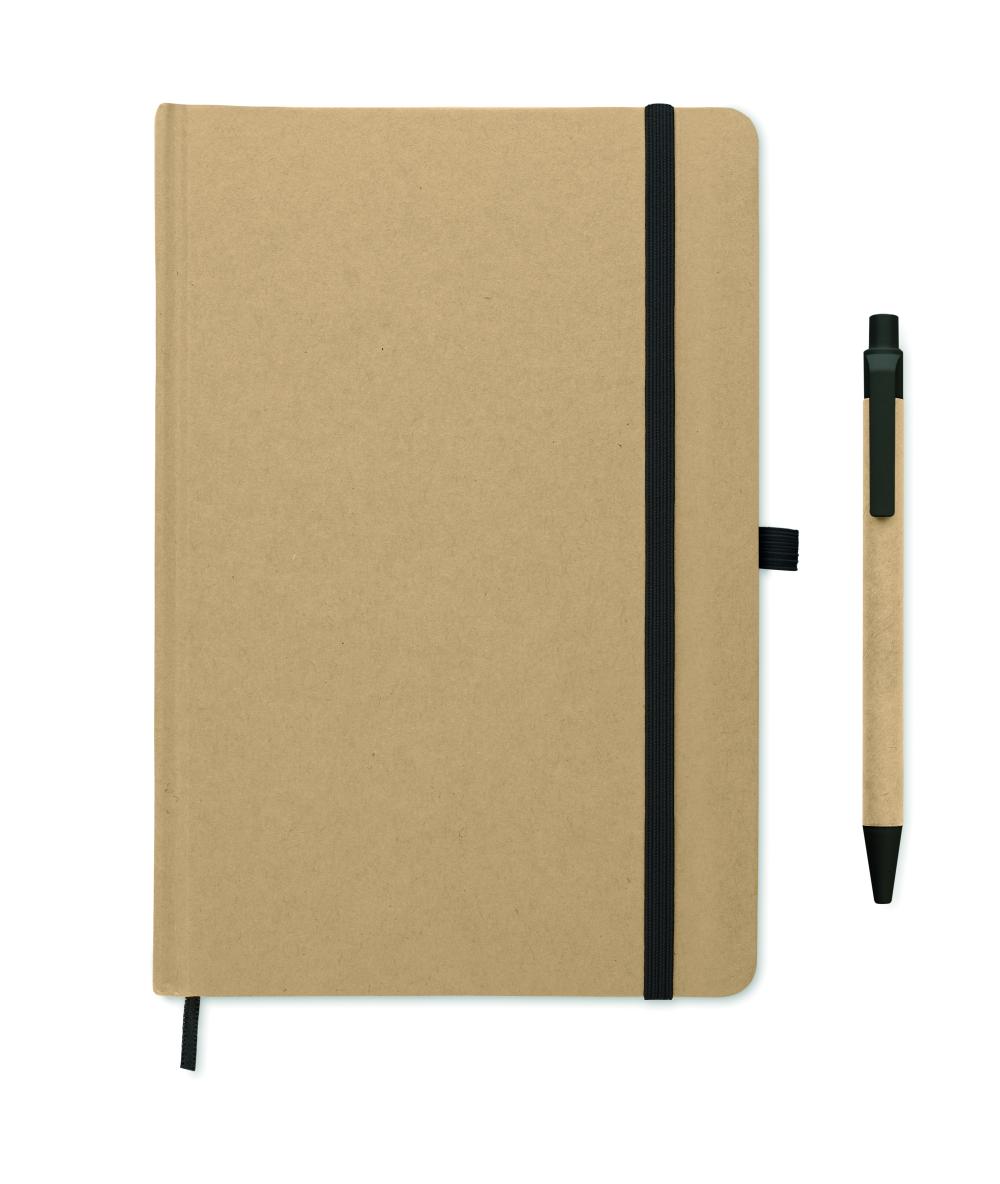 Libreta A5 en cartón reciclado