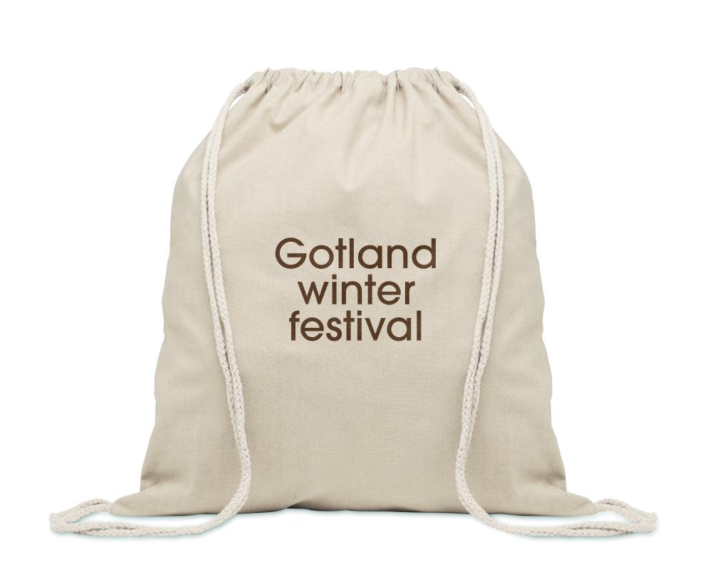 Bolsa de algodón reciclado