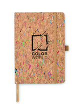 Cuaderno de color corcho A5