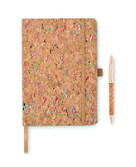 Cuaderno de color corcho A5