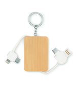 Cable de carga con llavero
