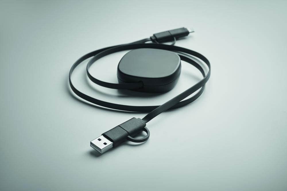 Set de cables retráctil