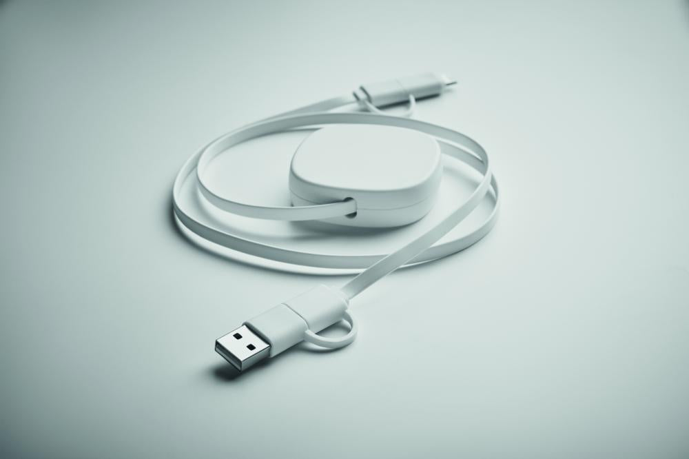 Set de cables retráctil