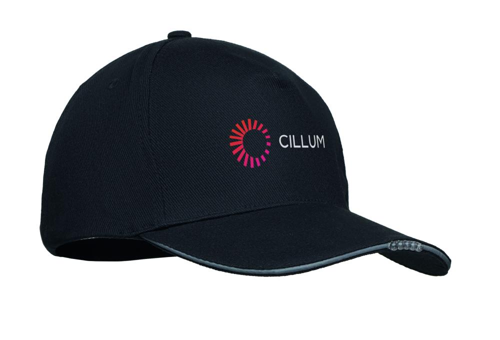 Gorra LED 5 Paneles
