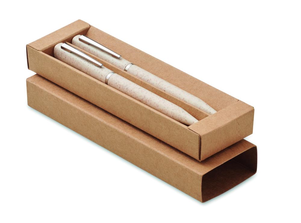 Set de bolígrafos en caja