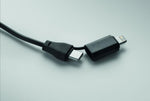 Llavero con cable 4 en 1