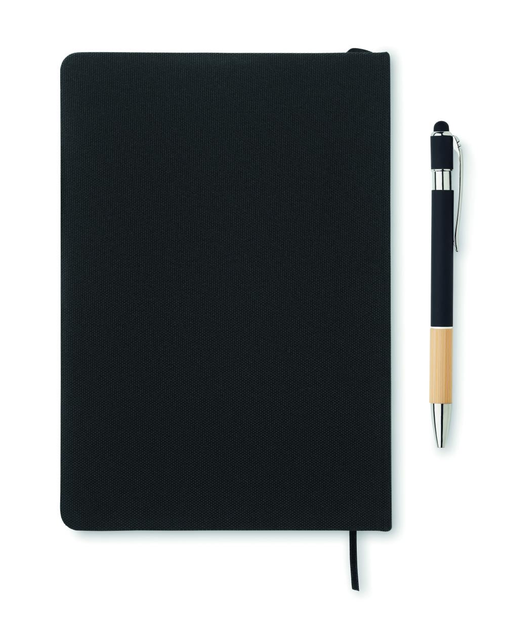 Cuaderno RPET A5 con bolígrafo