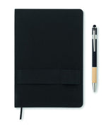 Cuaderno RPET A5 con bolígrafo