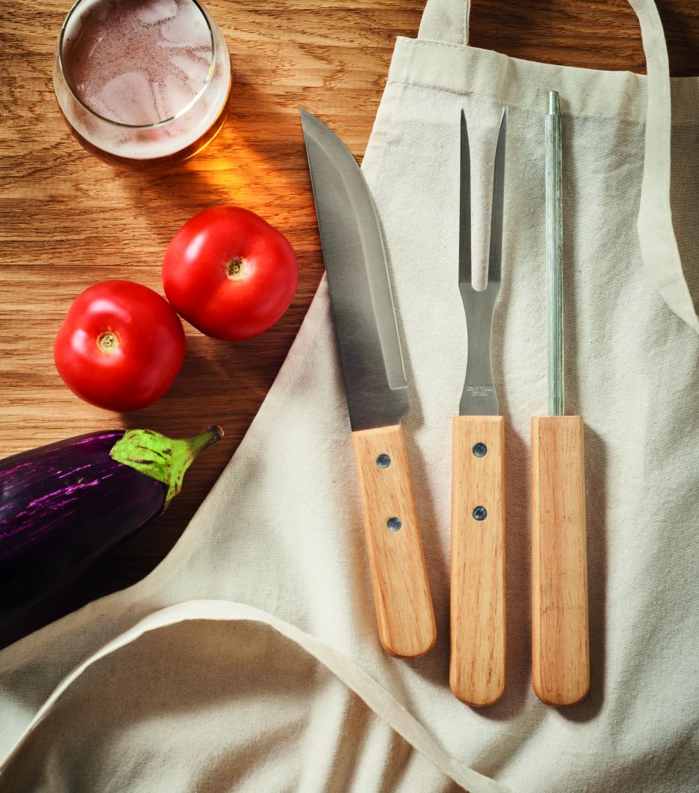 Set para barbacoa en maletín