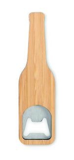 Abridor de botellas de bambú