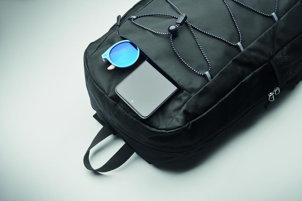 Mochila de poliéster RPET 600D