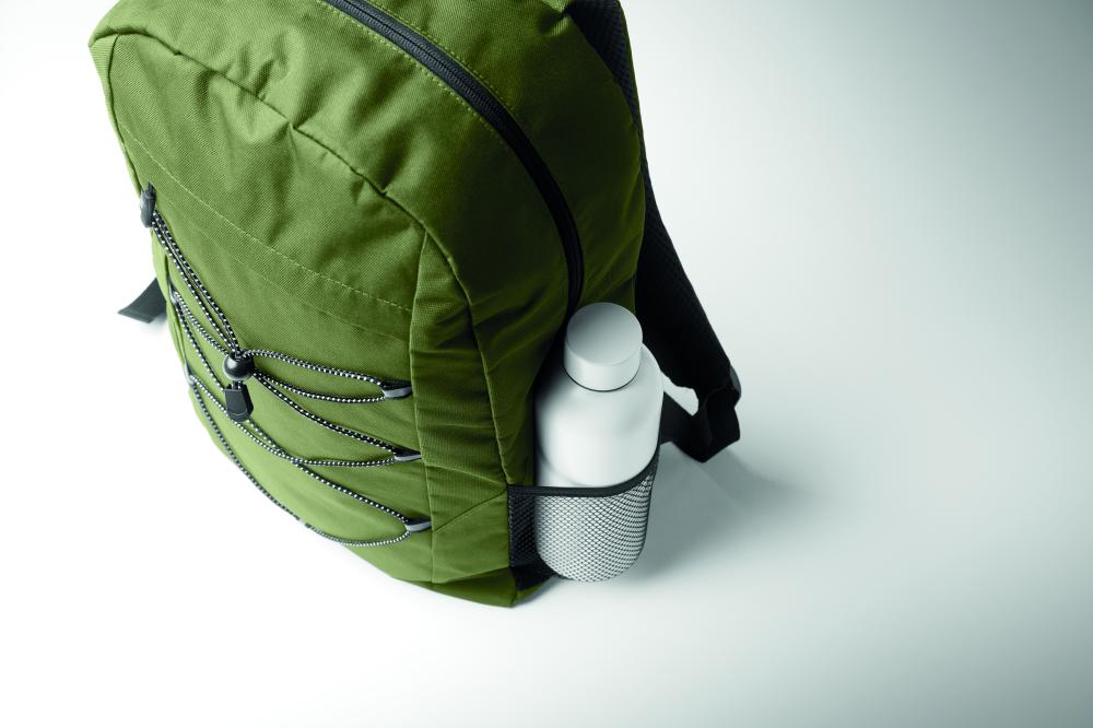 Mochila de poliéster RPET 600D