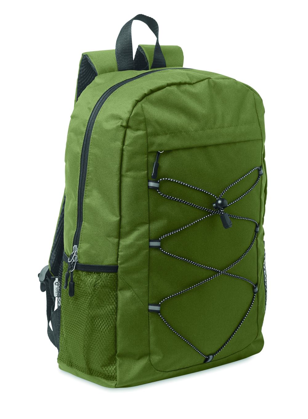 Mochila de poliéster RPET 600D