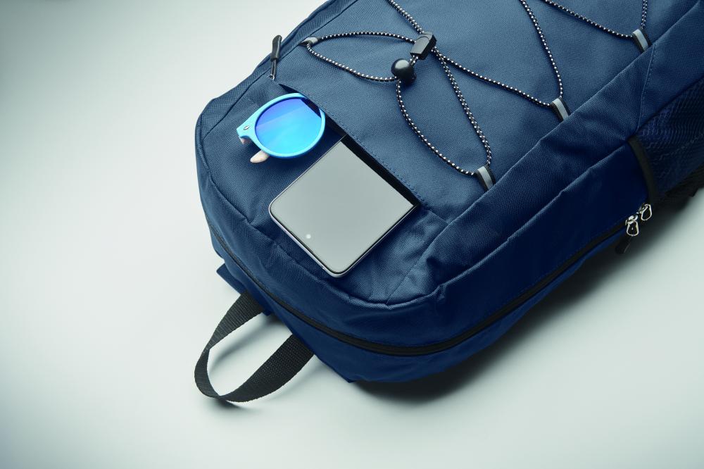 Mochila de poliéster RPET 600D