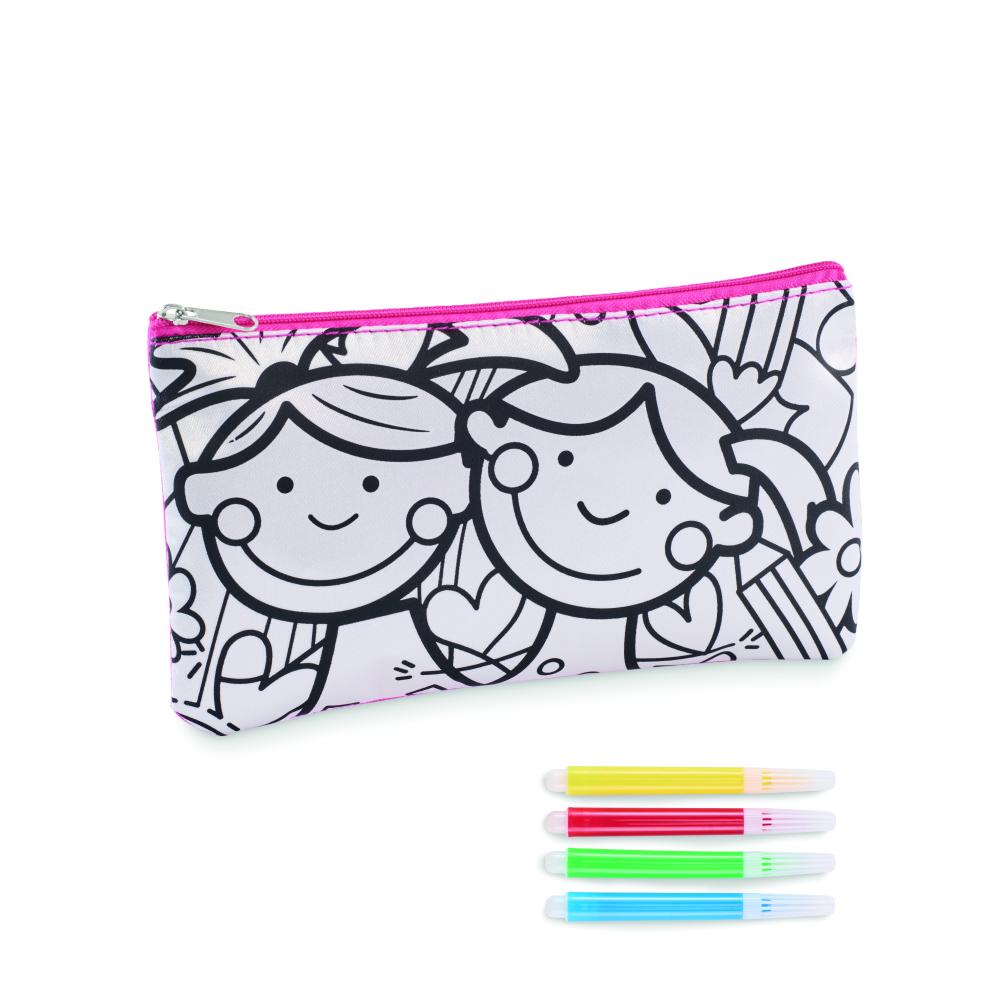 Estuche con rotuladores