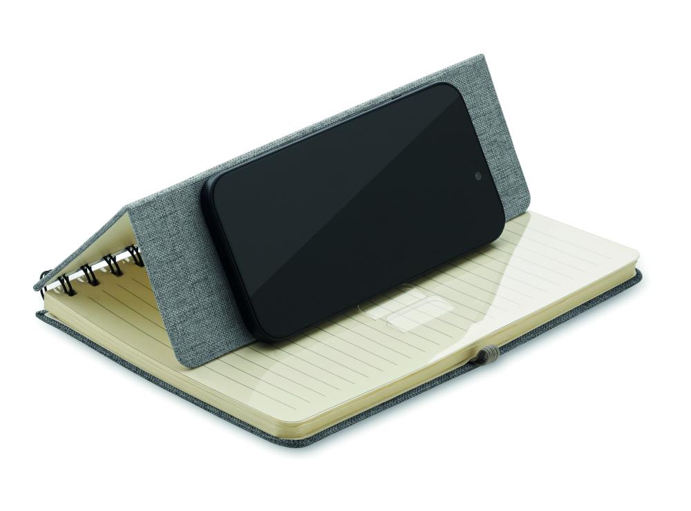Libreta A5 con soporte