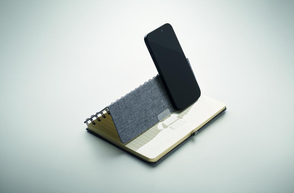 Libreta A5 con soporte