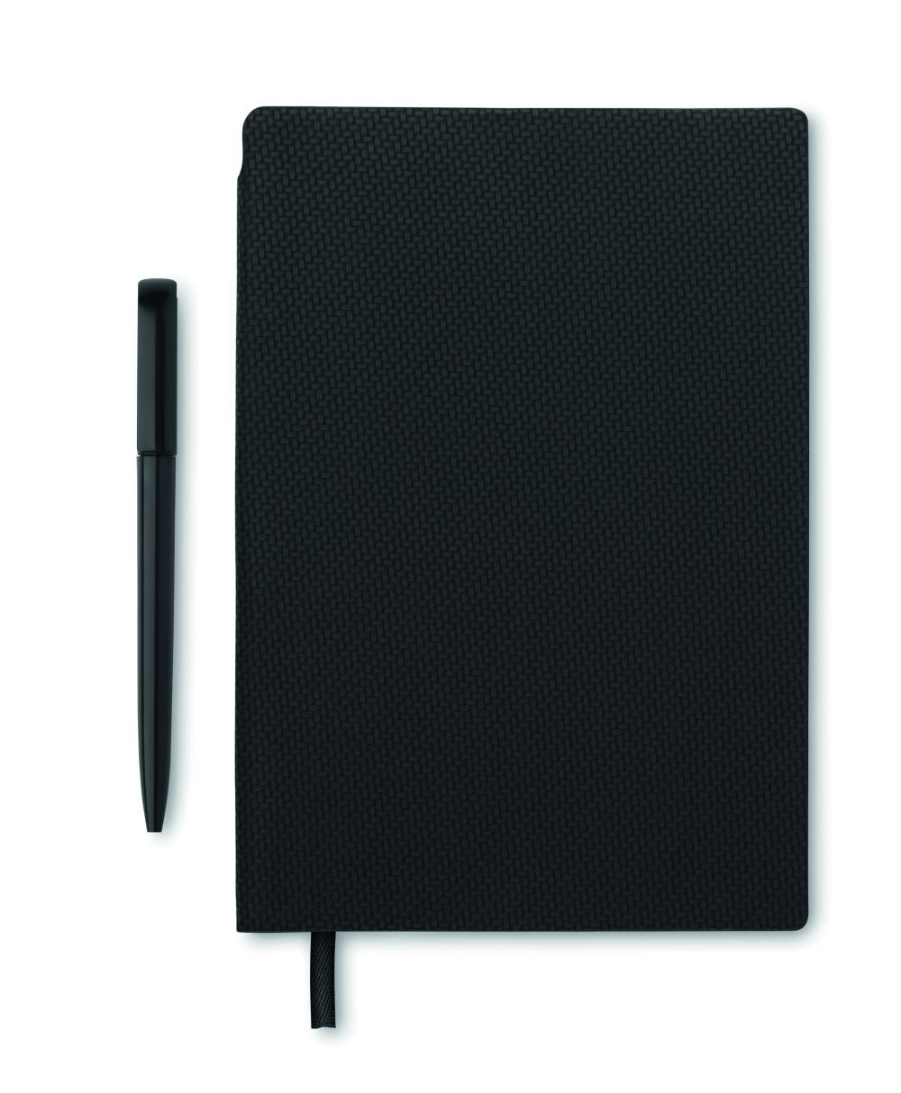 Libreta A5 PU con bolígrafo