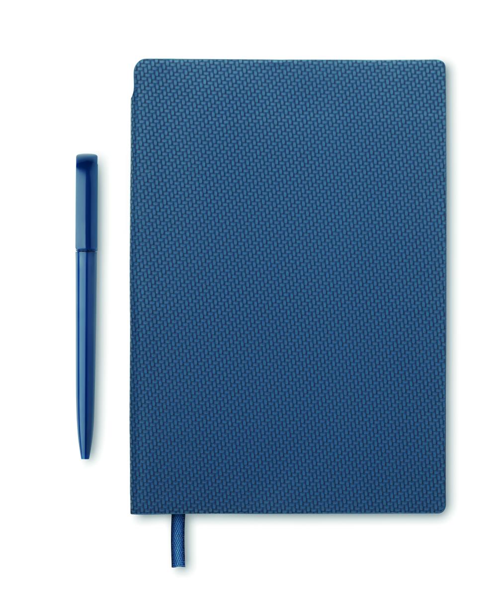 Libreta A5 PU con bolígrafo