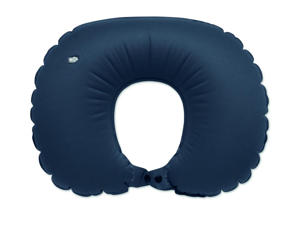 Almohada de viaje hinchable