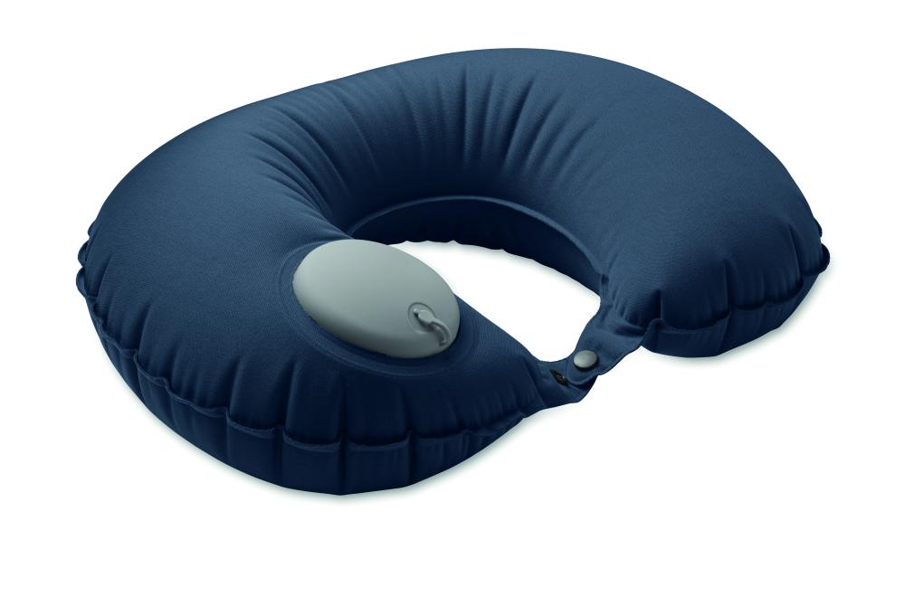 Almohada de viaje hinchable