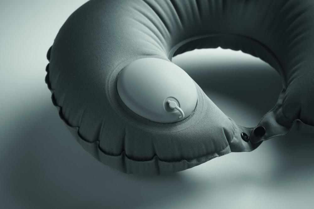 Almohada de viaje hinchable