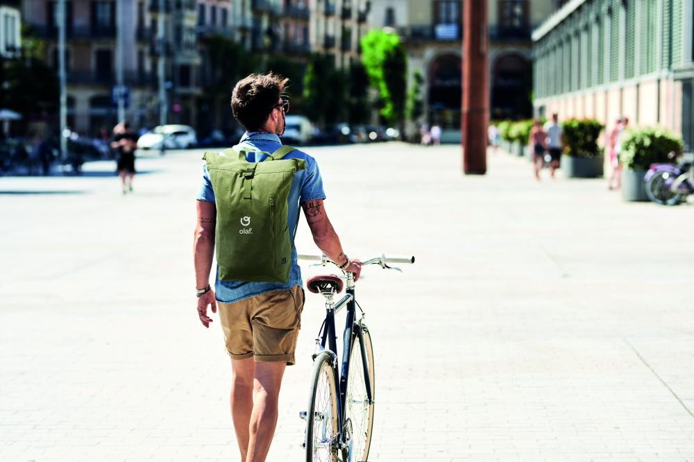 Mochila roll top 390 gr/m²