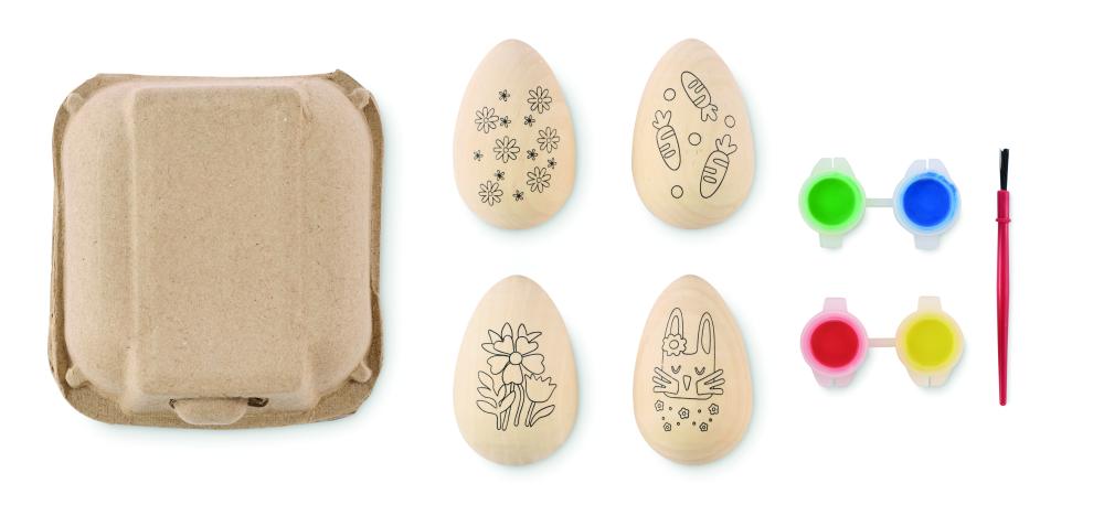 Set para pintar huevos de pascu