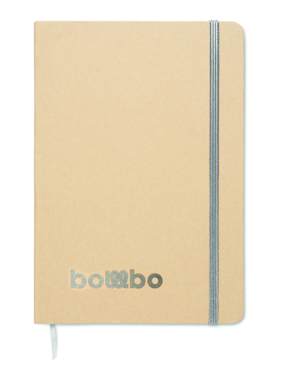 Libreta A5 con tapa de cartón