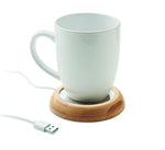 Taza de bambú con USB
