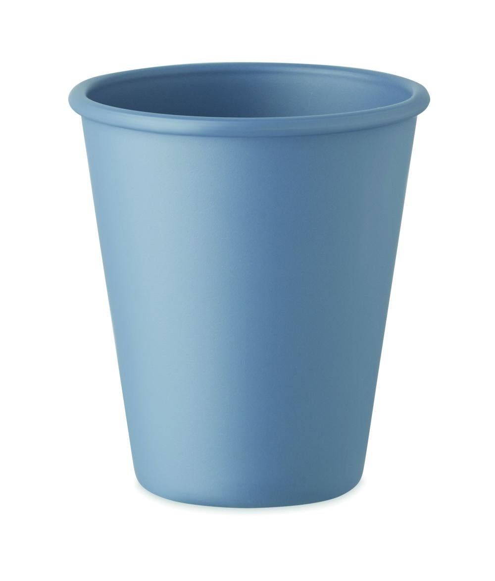 Vaso pared simple reutilizable
