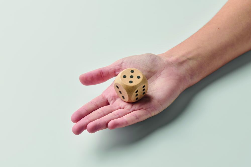 Dados madera Schima 3 cm diam.