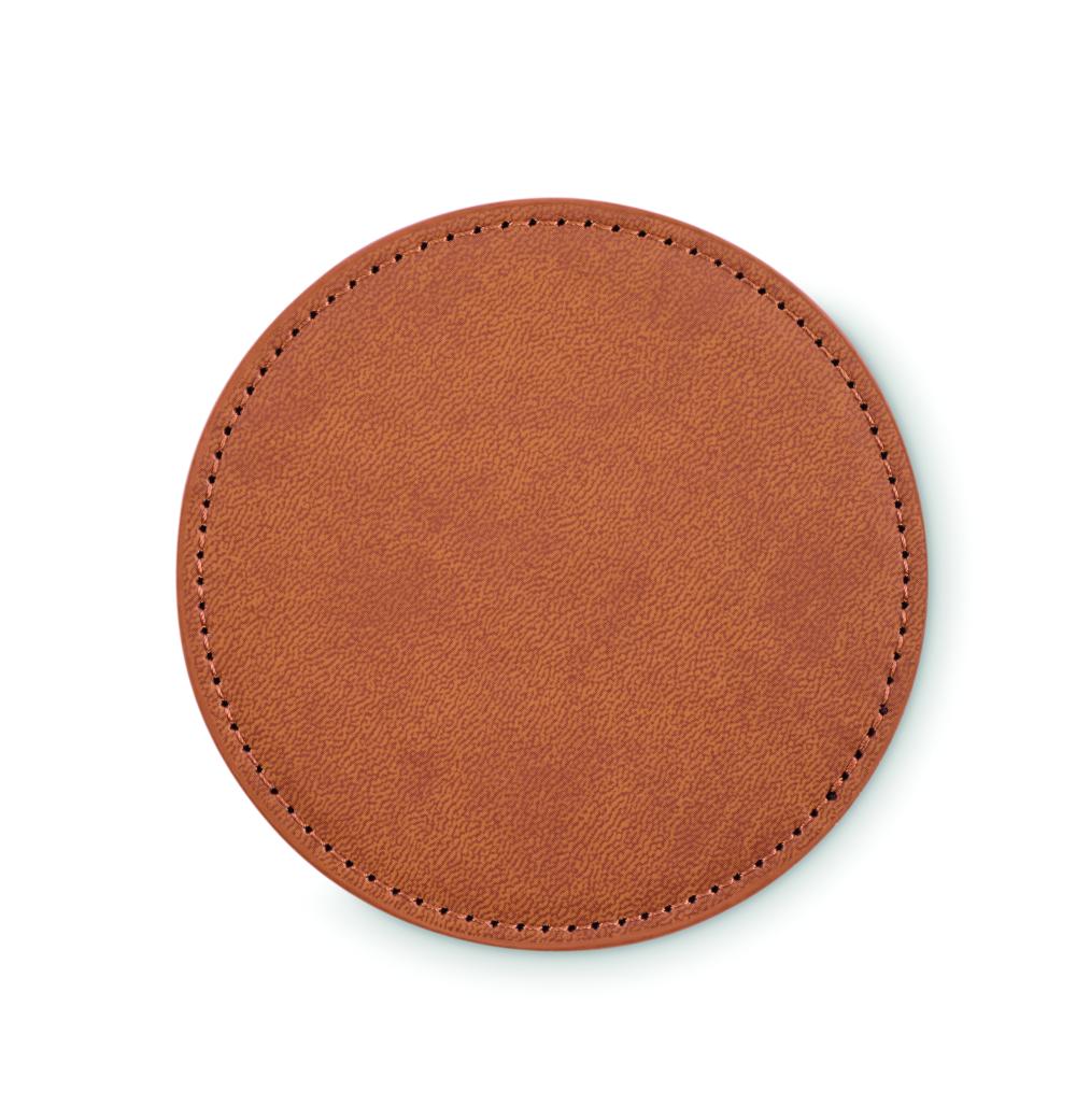 Posavasos redondo de PU