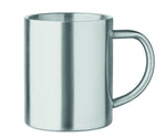 Taza doble pared en acero
