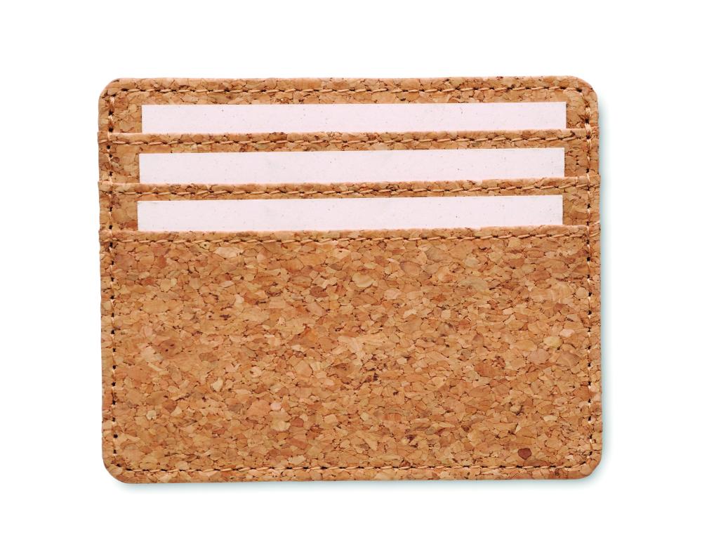 Tarjetero de corcho con RFID