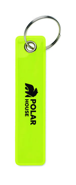Llavero reflectante de PVC