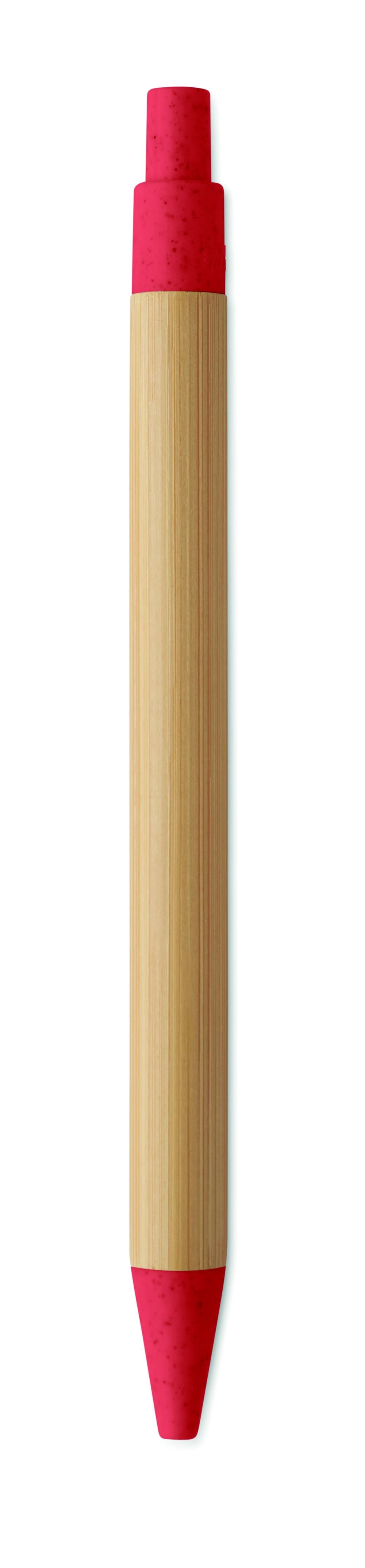 Bolígrafo de bambú