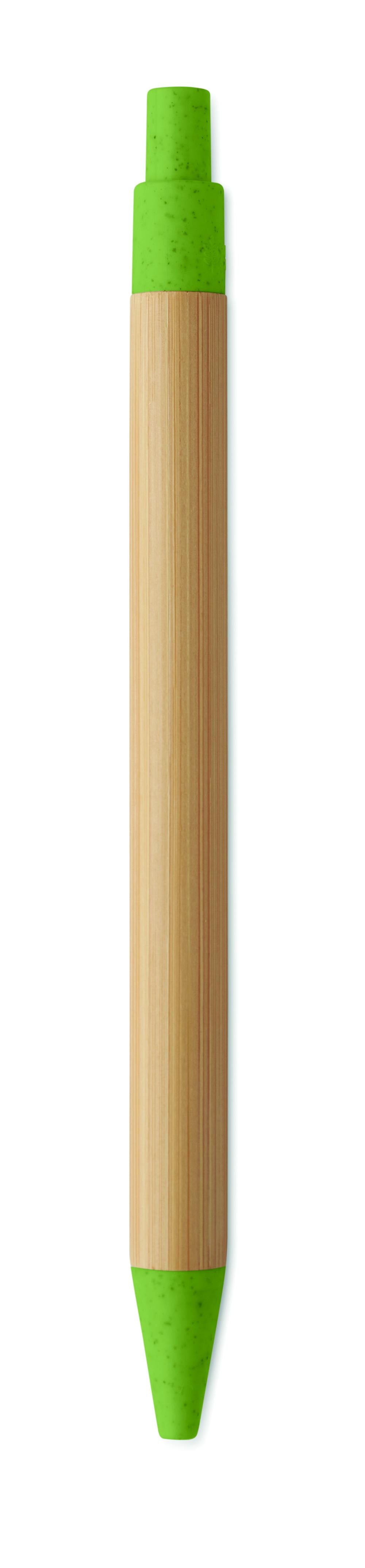 Bolígrafo de bambú