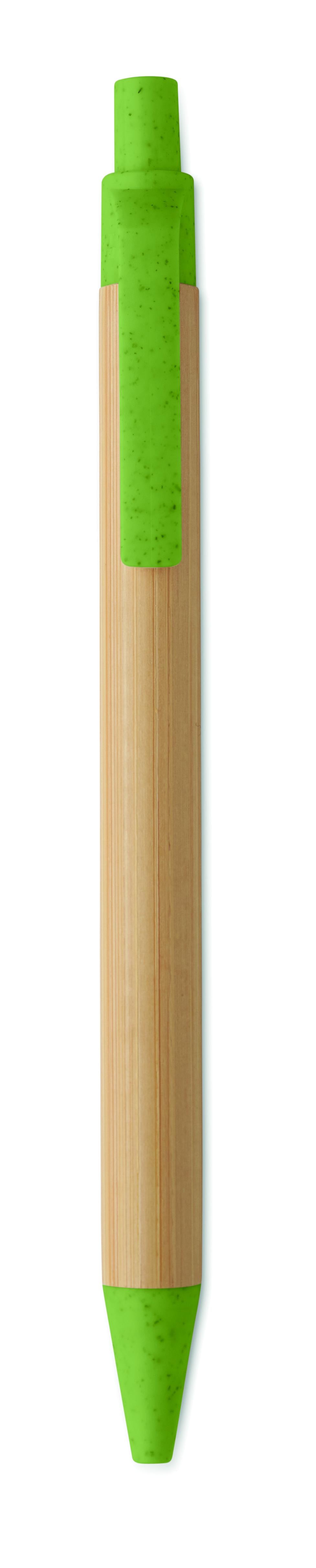 Bolígrafo de bambú