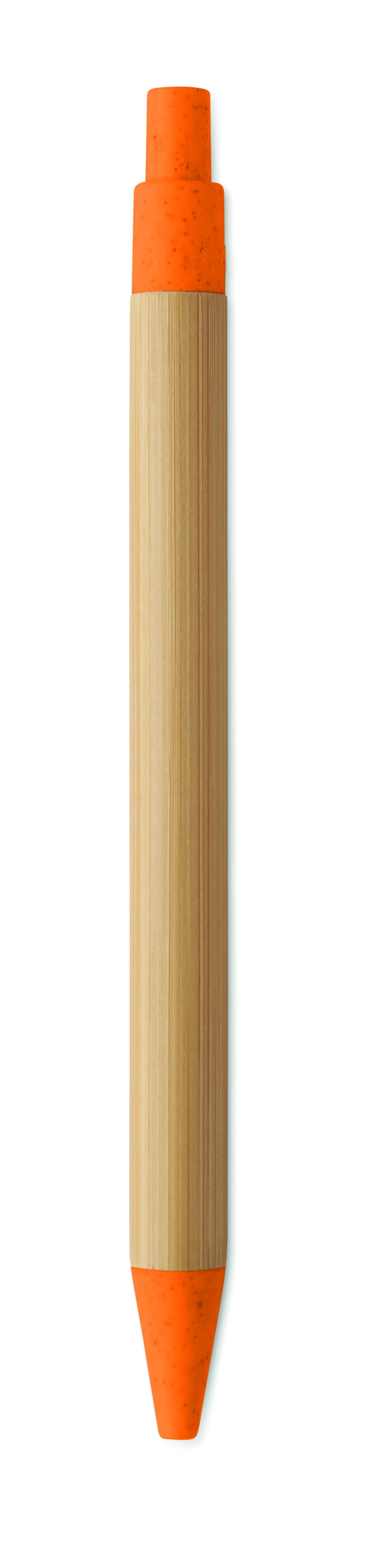 Bolígrafo de bambú