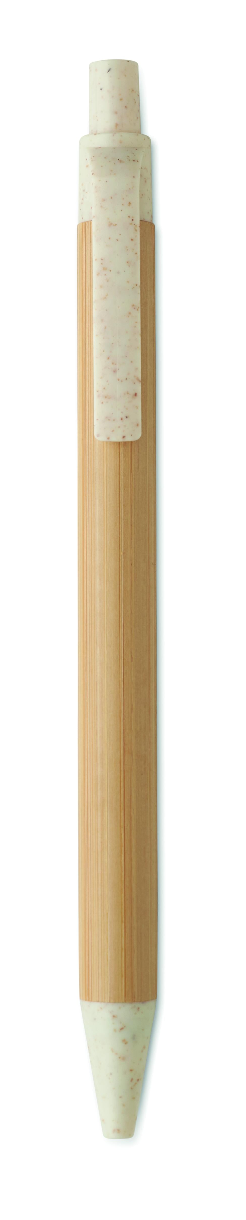 Bolígrafo de bambú