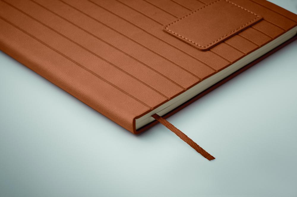 Cuaderno A5 en PU ahumado