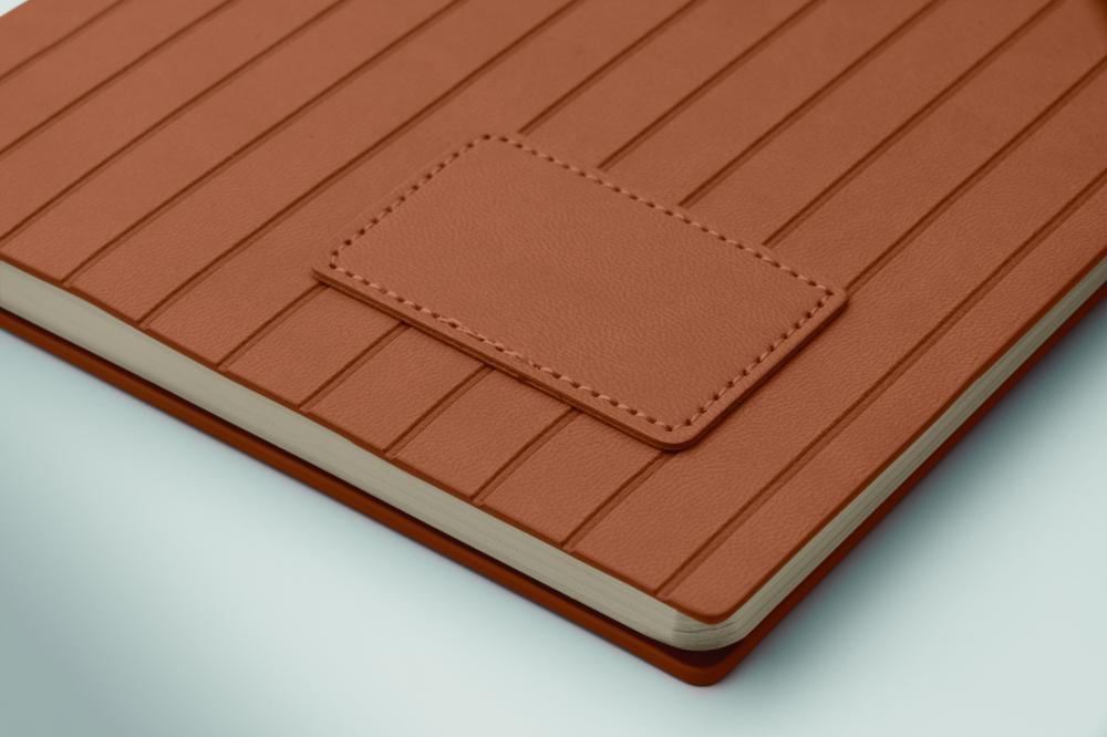 Cuaderno A5 en PU ahumado