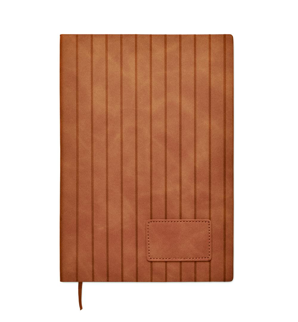 Cuaderno A5 en PU ahumado