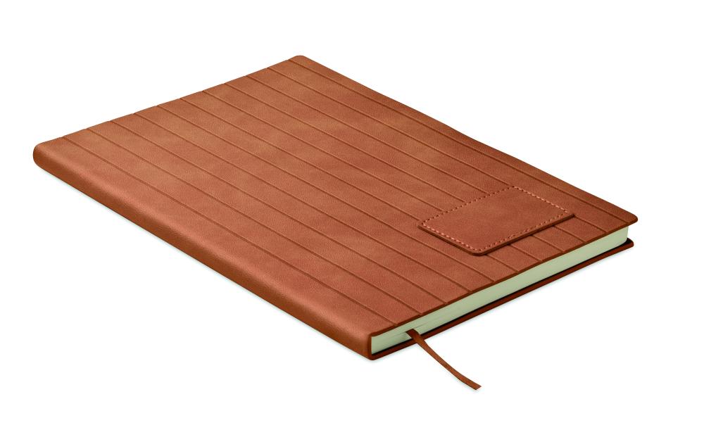 Cuaderno A5 en PU ahumado