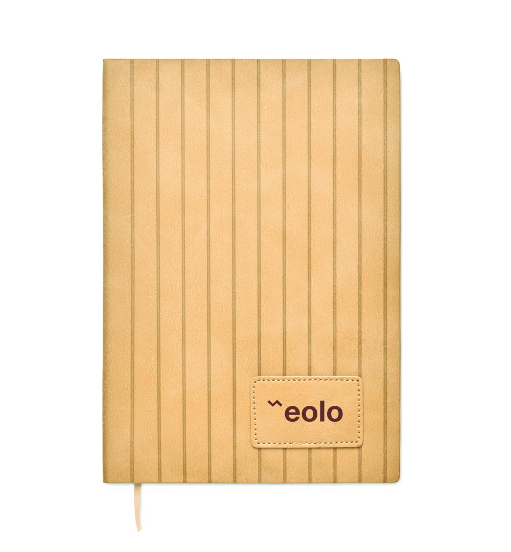 Cuaderno A5 en PU ahumado