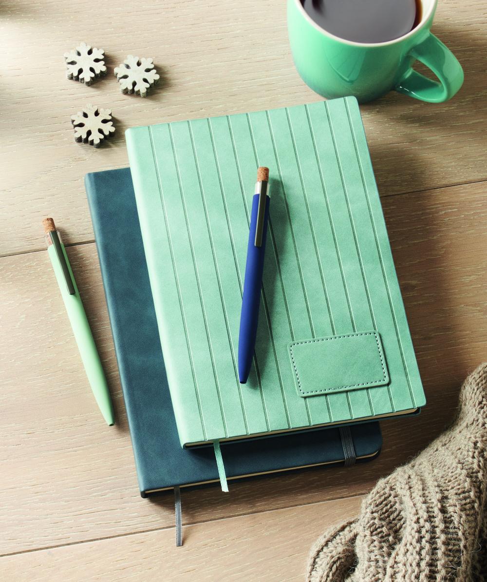 Cuaderno A5 en PU ahumado