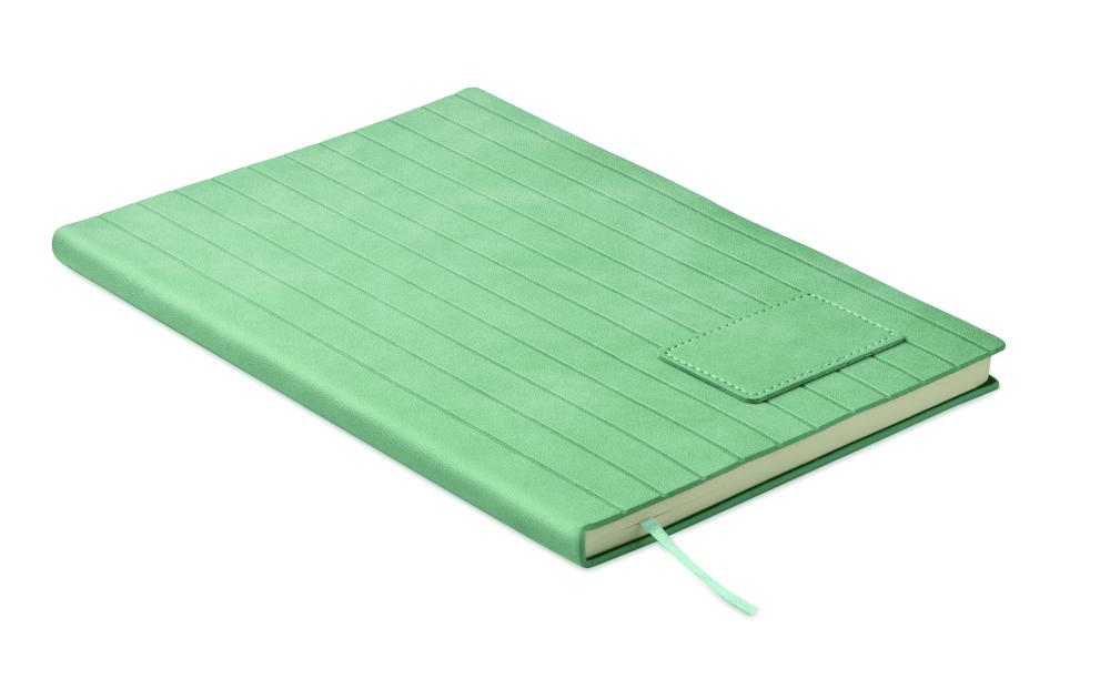 Cuaderno A5 en PU ahumado